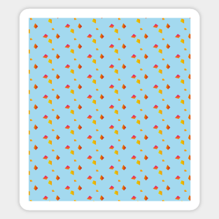 Abstract terrazzo light blue Sticker